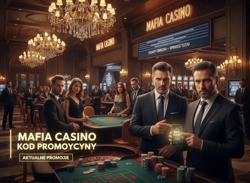 Mafia Casino kod promocyjny – aktualne promocje i zasady odbioru
