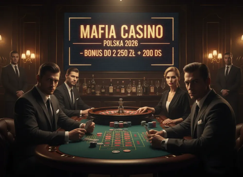 Mafia Casino Polska 2026 – bonus do 2 250 zł + 200 DS